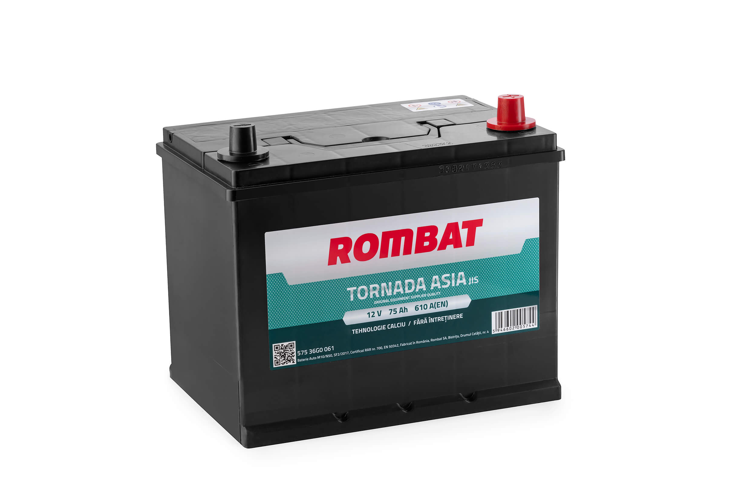 Baterie de pornire 575 36G0 061 ROMBAT